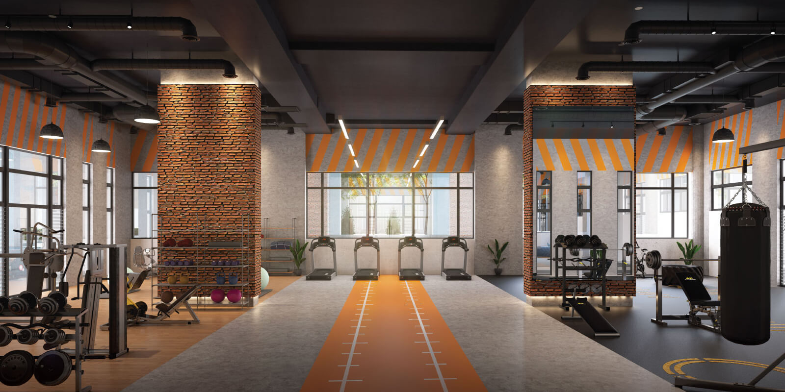 WORK ON YOUR CARDIO AT THE FULLY-EQUIPPED GYMNASIUM